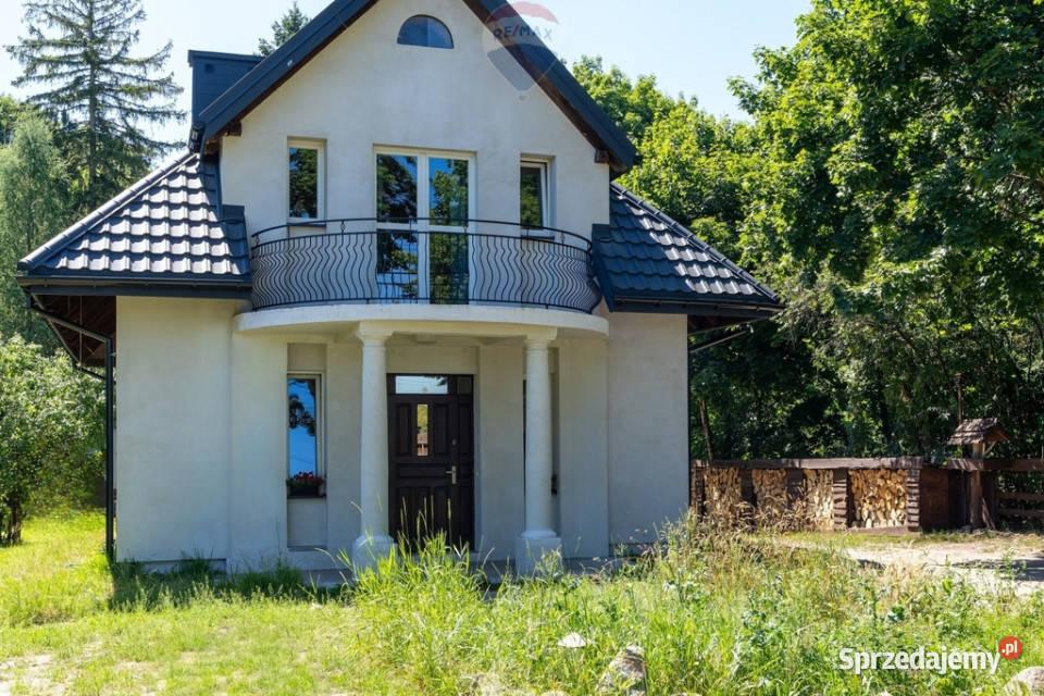 Dom z furtką do lasu na każdy etap życia mazowieckie Łoś sprzedam