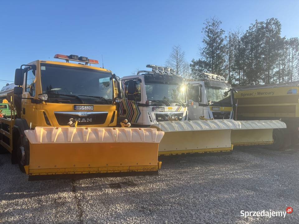 MAN TGM 18290 4x4BB 2017 Piaskarka Solarka Ropczyce