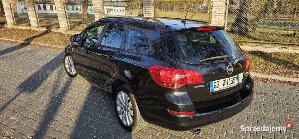 posiadam świeżo sprowadzony Opel Astra J 14 isofix Krasnobród