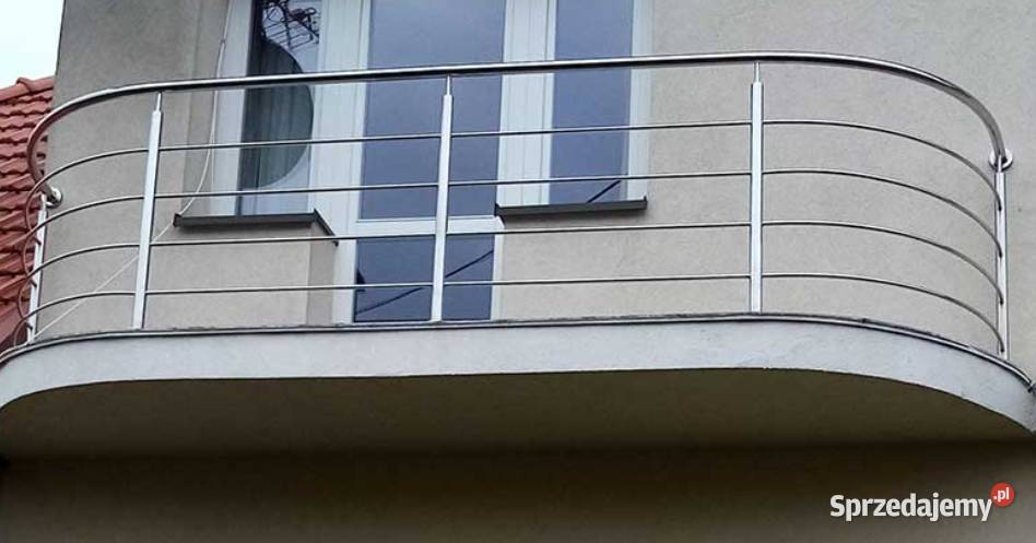 Balustrady nierdzewne poręcze polerowane małopolskie Żabno