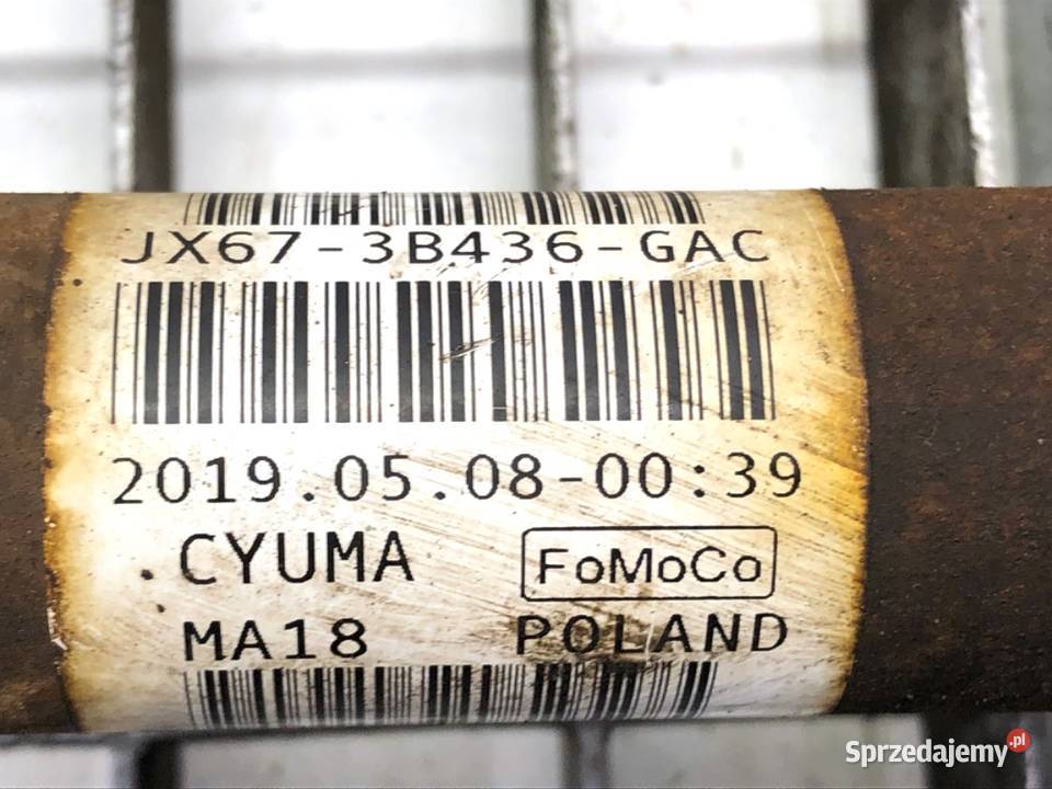 PÓŁOŚ PRAWY PRZÓD FORD FOCUS IV JX673B436GAC 15 osobowe