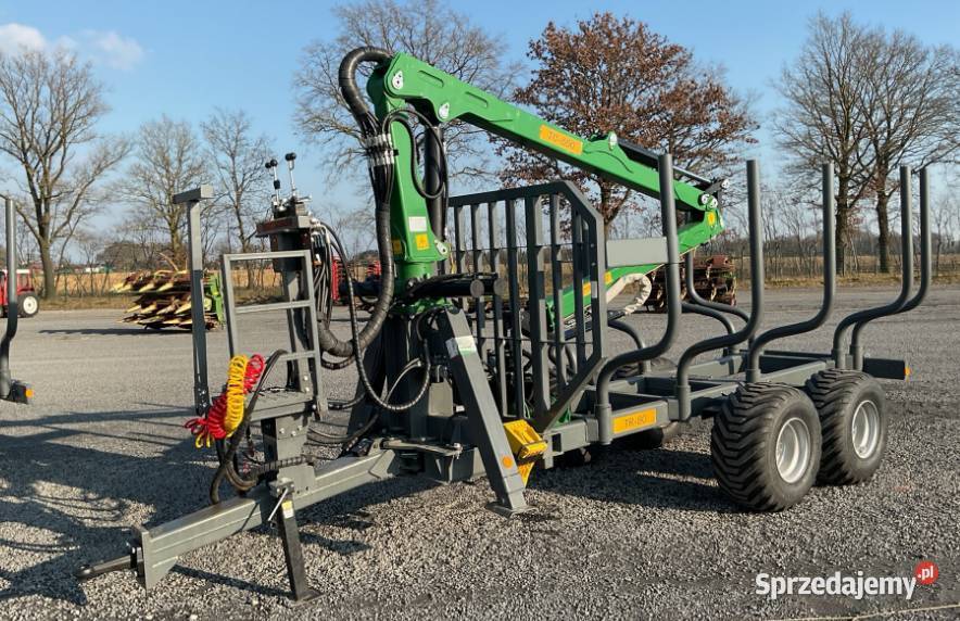 Timber Crane TC670 przyczepa leśna samo