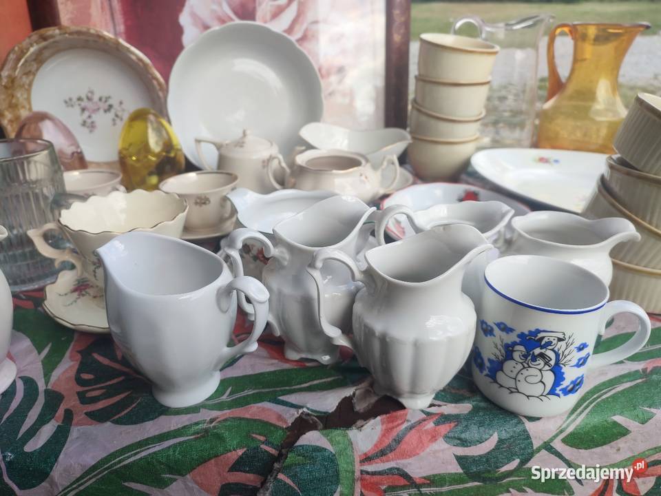 Wyprzedaż Szkło porcelana z czasów PRL Dulcza Wielka sprzedam