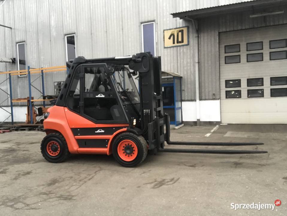 Linde H80 T Wózek widłowy używany 8 ton udźwigu Wózki widłowe sprzedam