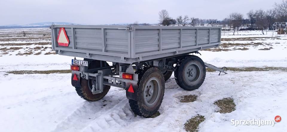 przyczepa wywrotka d732 rolnicza autosan d47 d35 Krosno