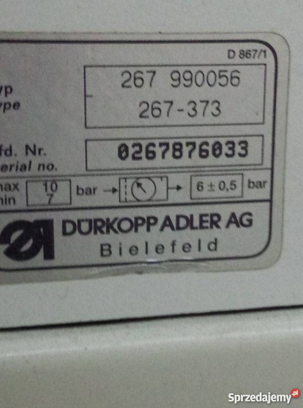 Stębnówka Durkopp Adler Wysoki Słupek Potrójny Produkcja Wałbrzych