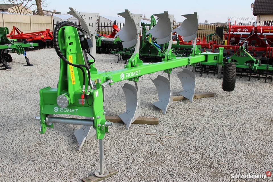 Pług Leo pługi obracalne BOMET nieuszkodzony Rogóźno