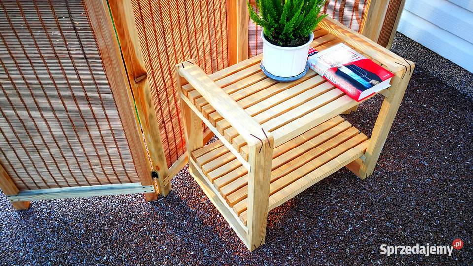 Ława drewniana stolik kawowy ławakostka stolik sprzedam