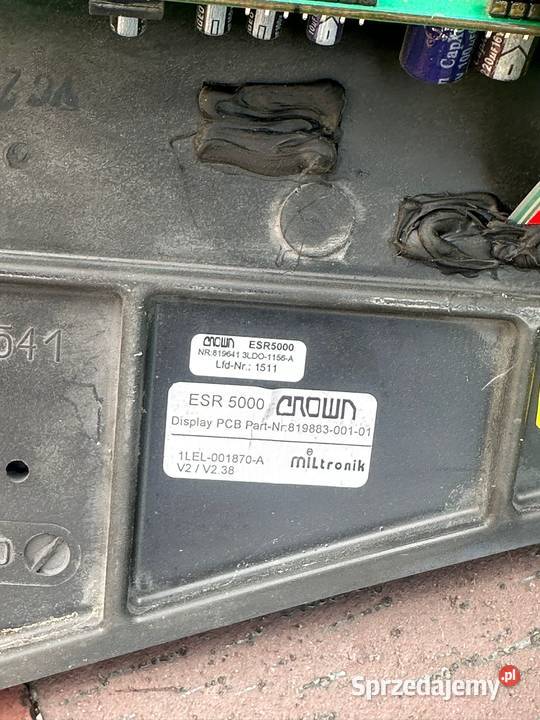 Dashboard wyświetlacz CROWN ESR 5000 819883001 Układ elektryczny i zapłon Antonie