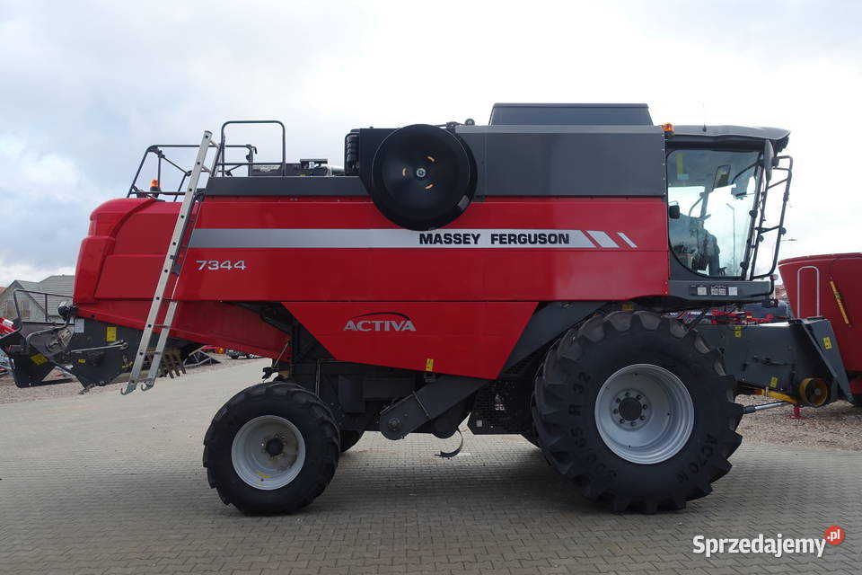 Massey Ferguson 7344 Activa heder Kombajn Massey Ferguson podlaskie sprzedam