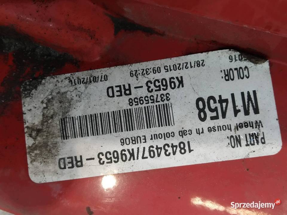 OSŁONA PRZEDŁUŻENIE STOPNICY PRAWE 1843497 DAF