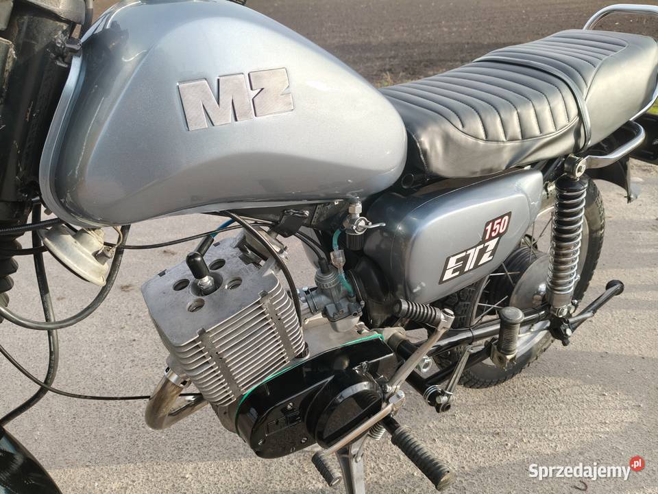 Motocykl MZ ETZ 150 1988r nieuszkodzony wielkopolskie Nowe Skalmierzyce