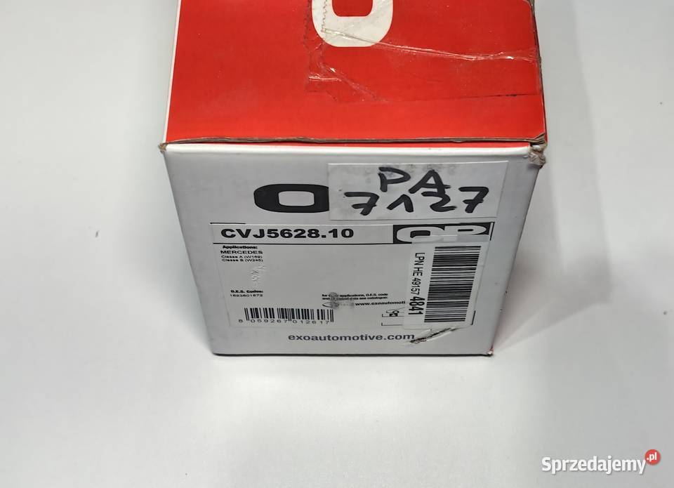 Przegub Open parts cvj5628 Mercedes klasa A W169 Inczew