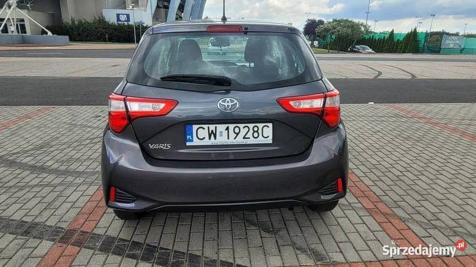 Toyota Yaris 2017 drugi właściciel 69KM Włocławek