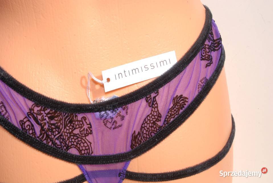 Majtki Stringi INTIMISSIMI NOWE it 3 M 40 Fiolet śląskie Cieszyn