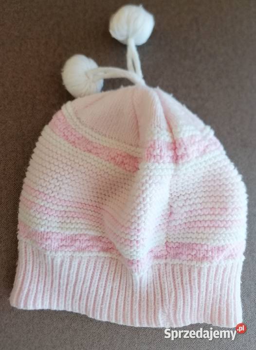 Czapeczka dziecięca pudrowy różCiepłazimowa Łódź sprzedam