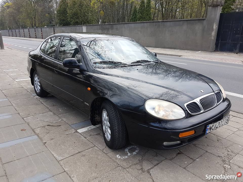 Daewoo Leganza LPG Automat Klimatronik sprawny czarny Leganza mazowieckie Warszawa