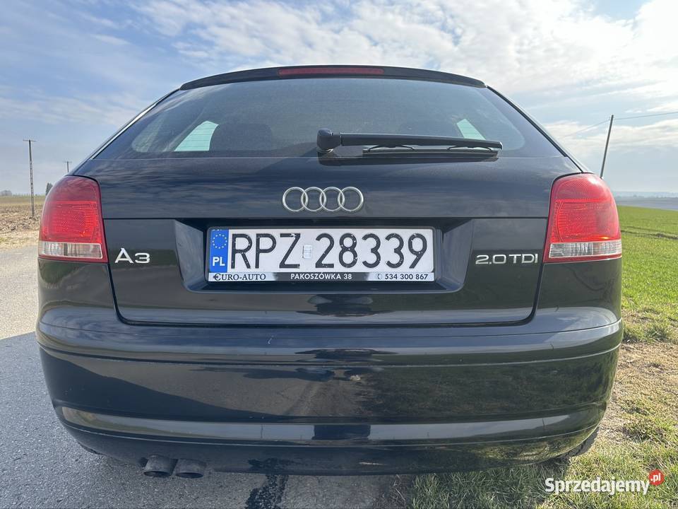 Audi A3 Sline 8P 20 TDi 140 2004 z Niemiec garażowany