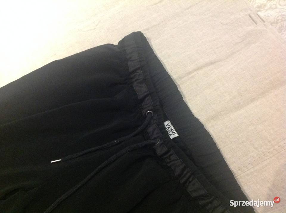Spodnie Luźne Damskie Vero Moda r M Czarne Rozmiar 38(M) Nowa Sól sprzedam
