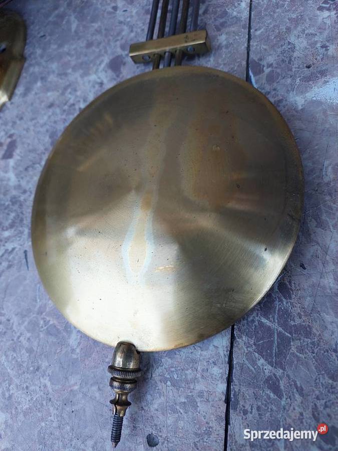 167 Zestaw mechanizm starego zegara ściennego