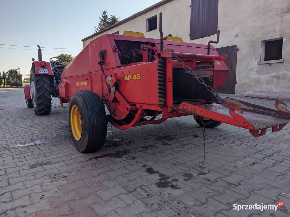 Welger AP 45 prasa kostkująca Kostkujące Koło