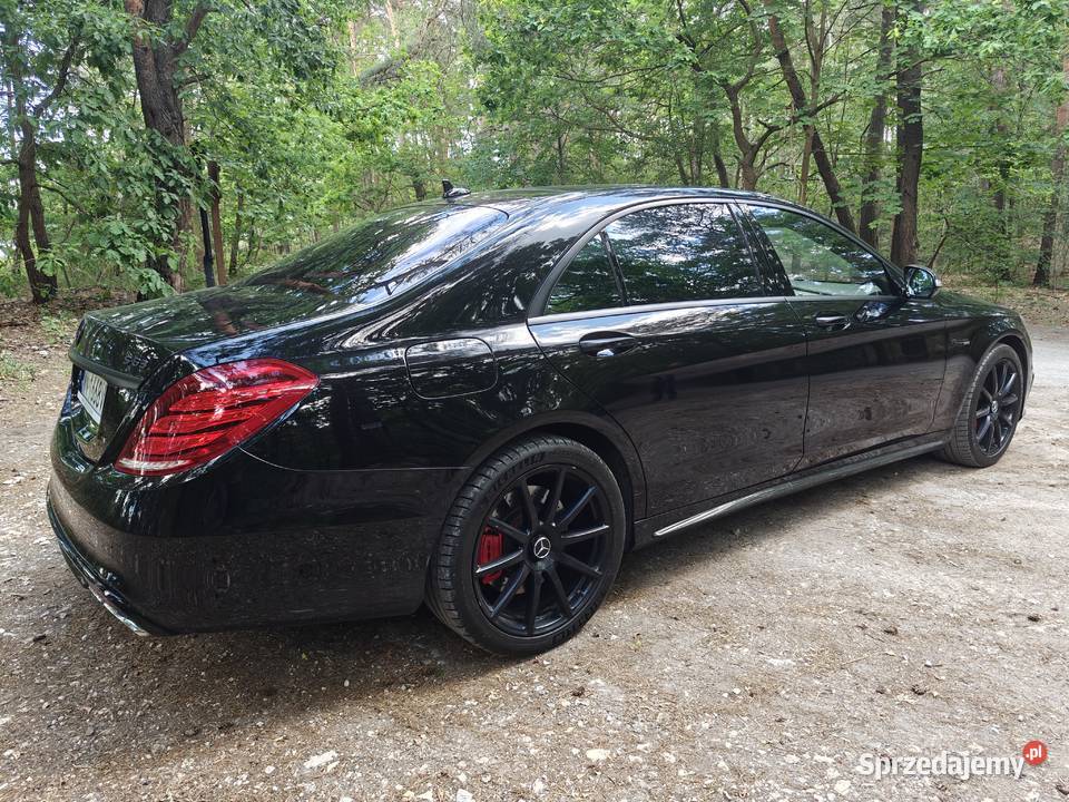 Mercedes S 63 AMG LONG 4Matic 2017 nawigacja Warszawa