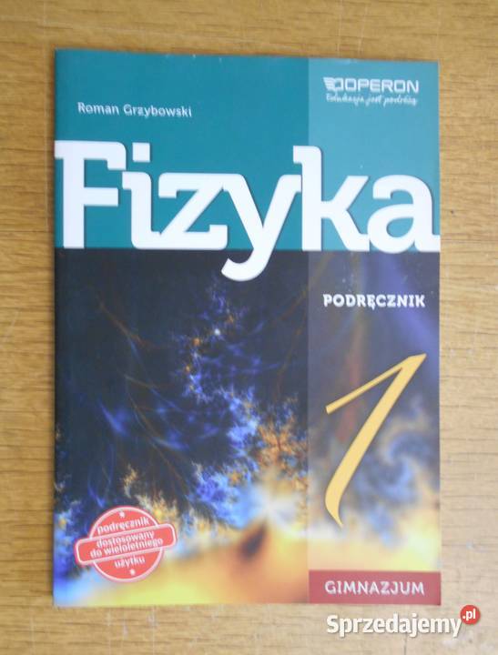 Roman Grzybowski podręcznik Fizyka 1 gimnazjum fizyka lubelskie Parczew