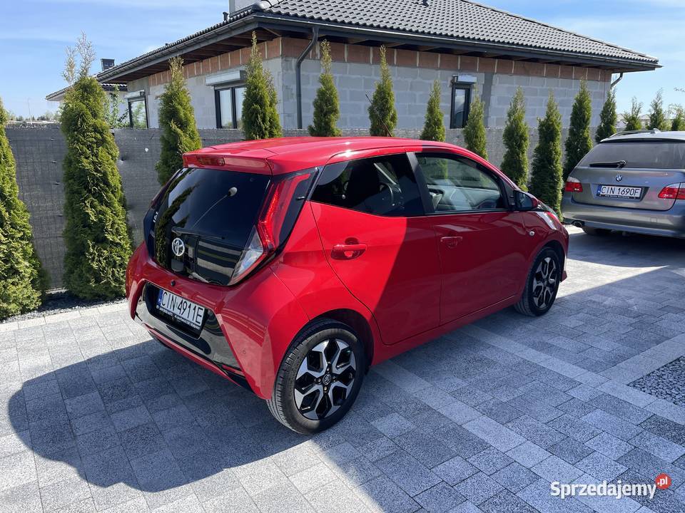 TOYOTA AYGO 2020 23 przebiegu Czerwona 23000km Inowrocław