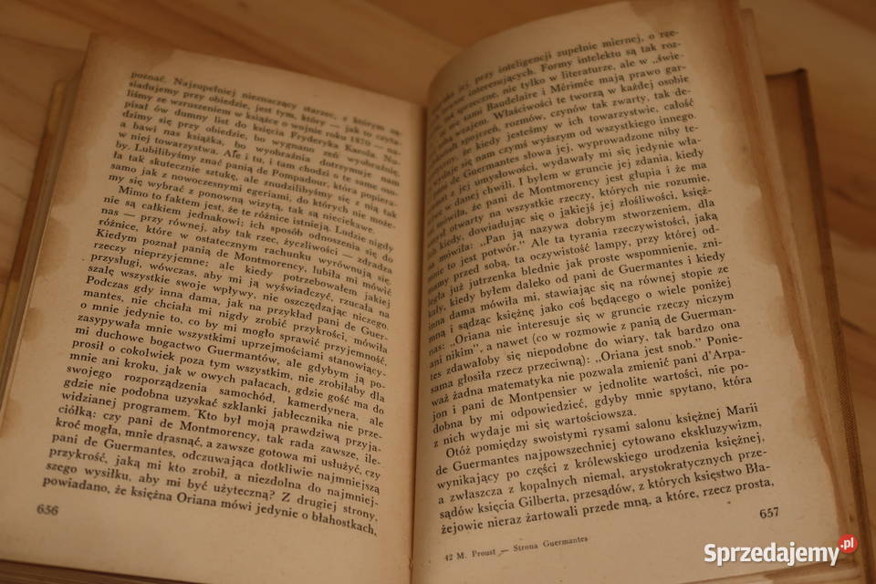 Marcel Proust W poszukiwaniu straconego czasu mazowieckie Siedlce sprzedam