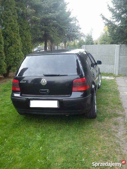 VW GOLF 14 Czarny przyciemniane szyby Łuków
