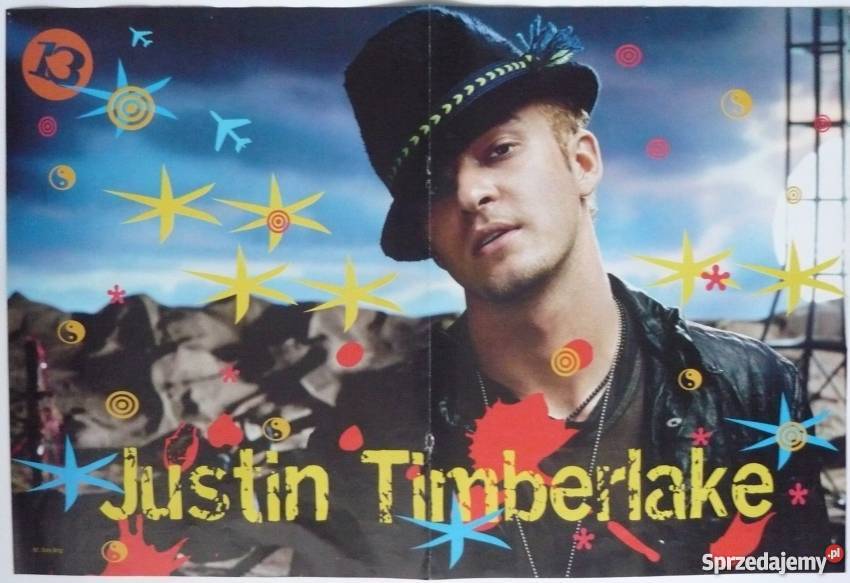 PLAKAT TIMBERLAKE JUSTIN SHAKIRA Pozostałe Bydgoszcz