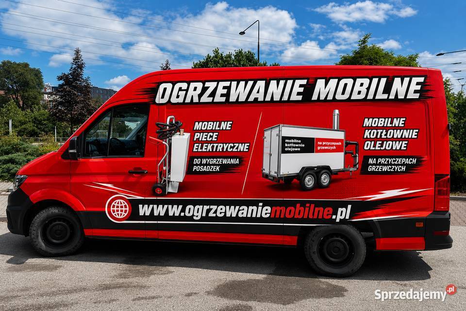 Tymczasowy piec elektryczny mobilny do Warszawa sprzedam