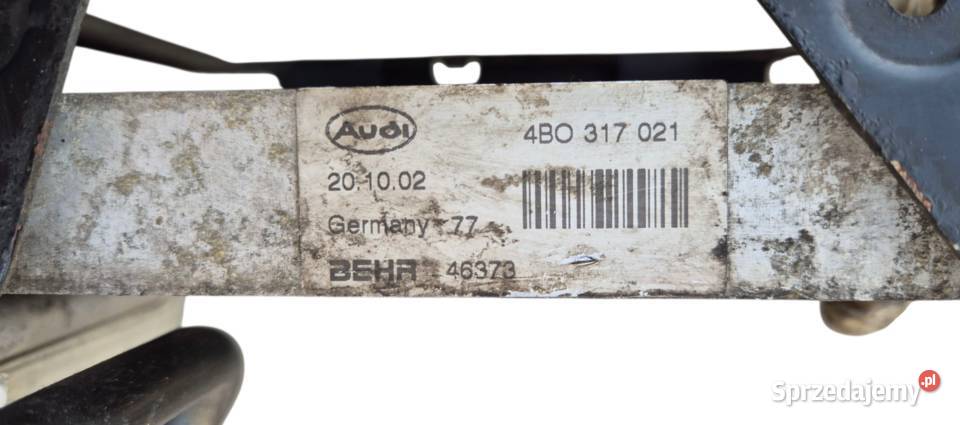 CHŁODNICA OLEJU SKRZYNI AUDI A6 C5 25 TDI sprzedam