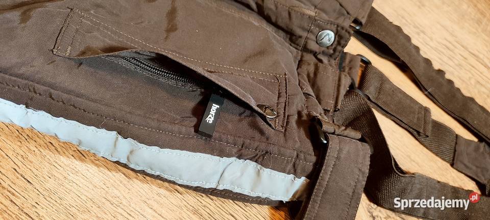 Spodnie bryczesy zimowe Horze z szelkami 134140 Jasień