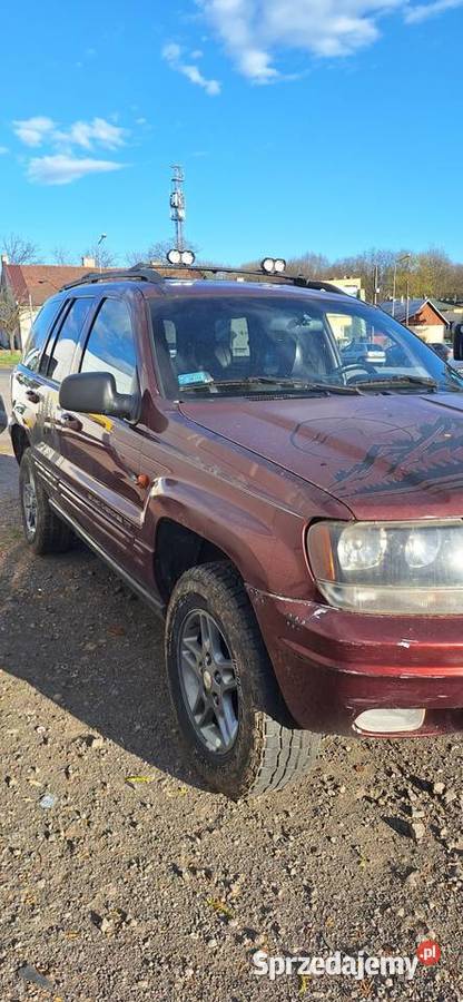 Jeep Grand Cherokee WJ lift 2 opony MT LED Samochody osobowe małopolskie Tarnów