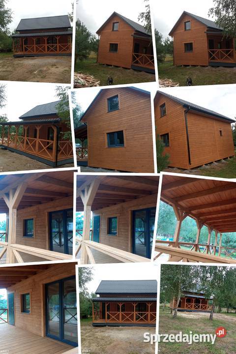 Domki drewniane letniskowe całoroczne Jasienica Rosielna sprzedam