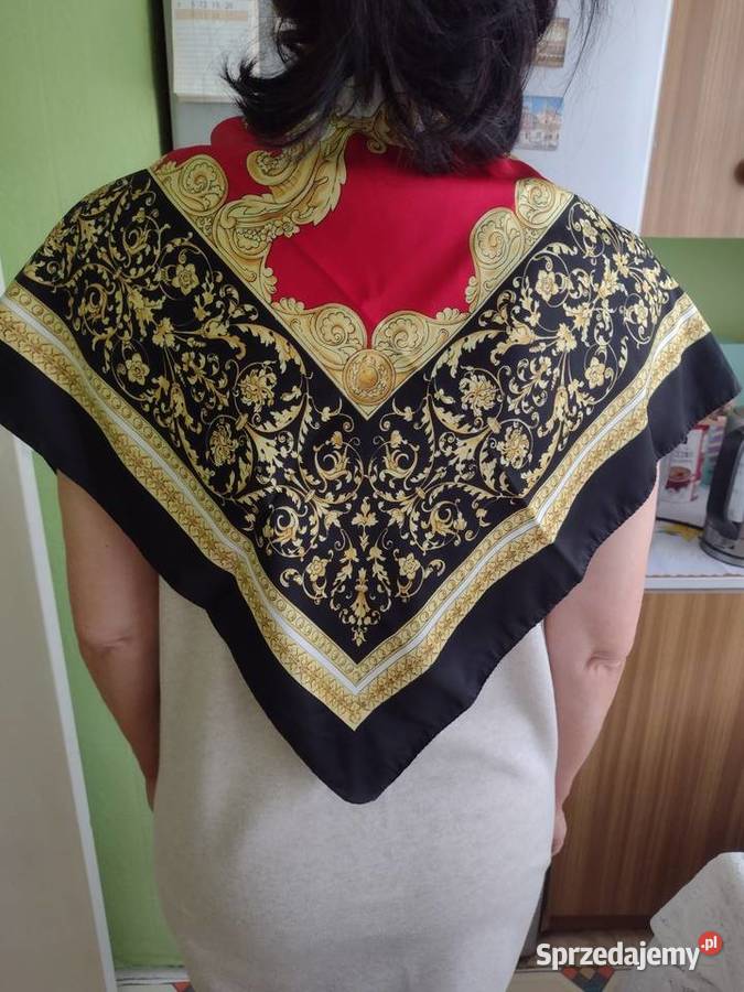 Włoska ekskluzywna apaszka biznesowaVintage NOWA Kraków