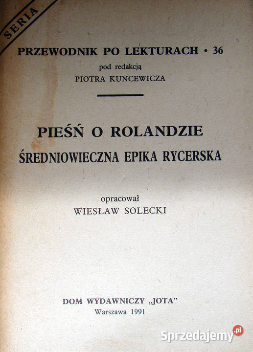 Przewodnik lekturach 8 tomików Limanowa