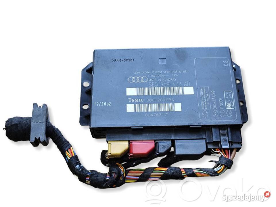 Audi A4 S4 B6 STEROWNIK MODUŁ KOMFORTU sprzedam