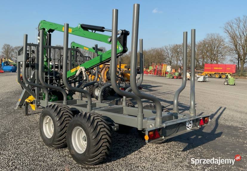 Timber Crane TC670 przyczepa leśna samo Zaklików sprzedam