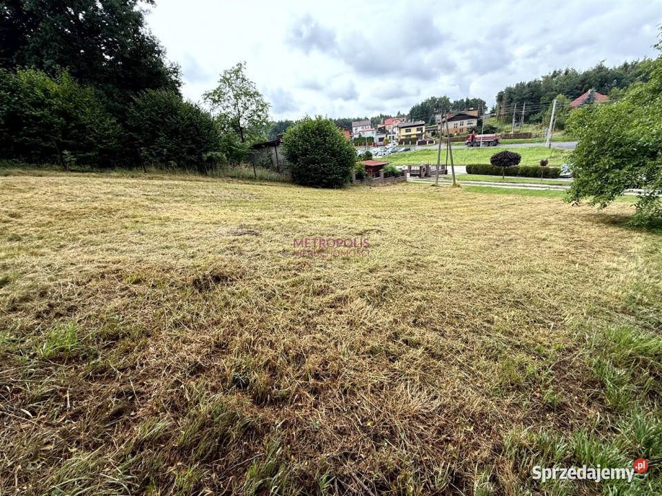 sprzedaży działki 909m2 Jankowice utwardzona śląskie