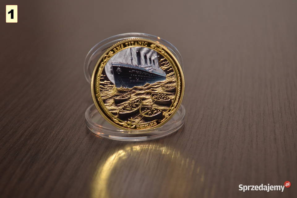 RMS Titanic góra lodowa moneta Druk 3D Chrzanów