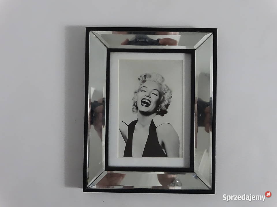 Elegancka Lustrzana Ramka Zdjęcie Marilyn Monroe Biłgoraj