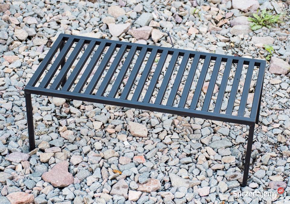 Mały grill mini przenośny ruszt na nóżkach 60X30 Skawina