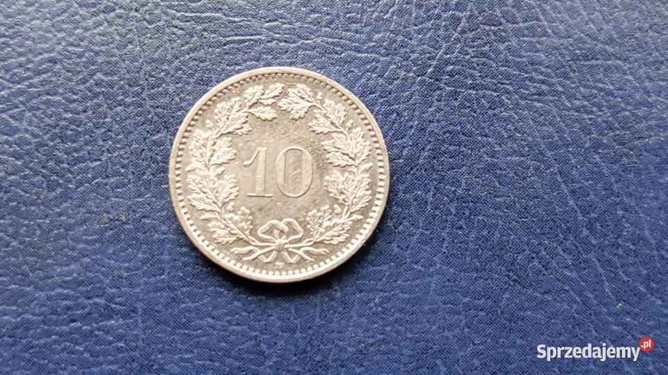Stare monety 10 rappen 2009 Szwajcaria Lesko sprzedam