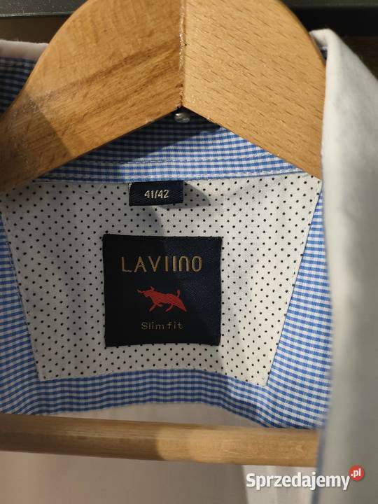 Biała koszula męska rozmiar 4142 slim fit opolskie Kędzierzyn-Koźle