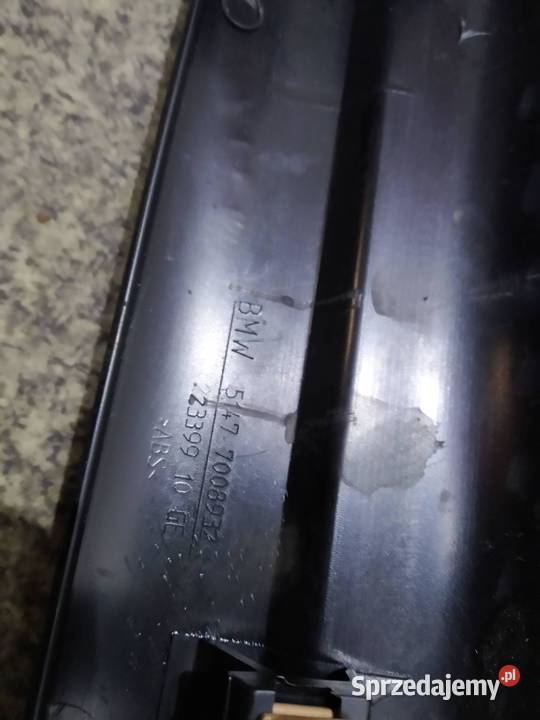 OSŁONA PROGU LEWA PRAWA KOMPLET E63 Bmw Seria 6 osobowe