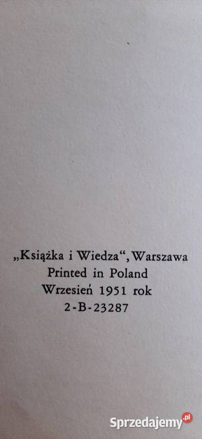 Bajki Ignacy Krasicki 1951 roku mazowieckie Pruszków sprzedam