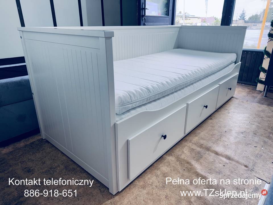 IKEA HEMNES Łóżko Leżanka z 3 szufladami 2 Rybnik