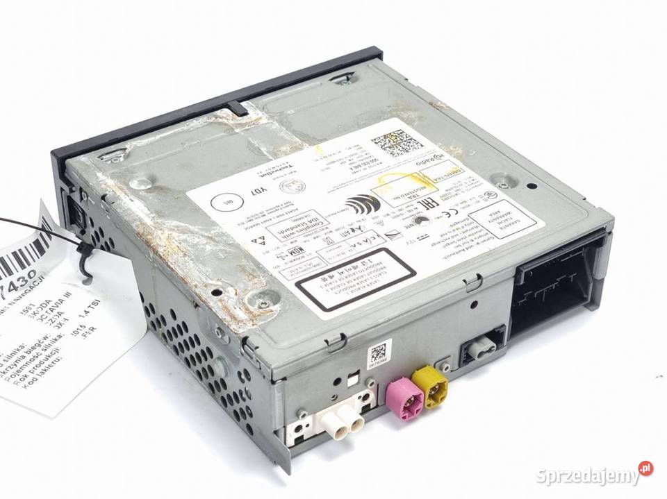 CZYTNIK NAWIGACJI SKODA OCTAVIA III 5Q0035840A kujawsko-pomorskie Lipno